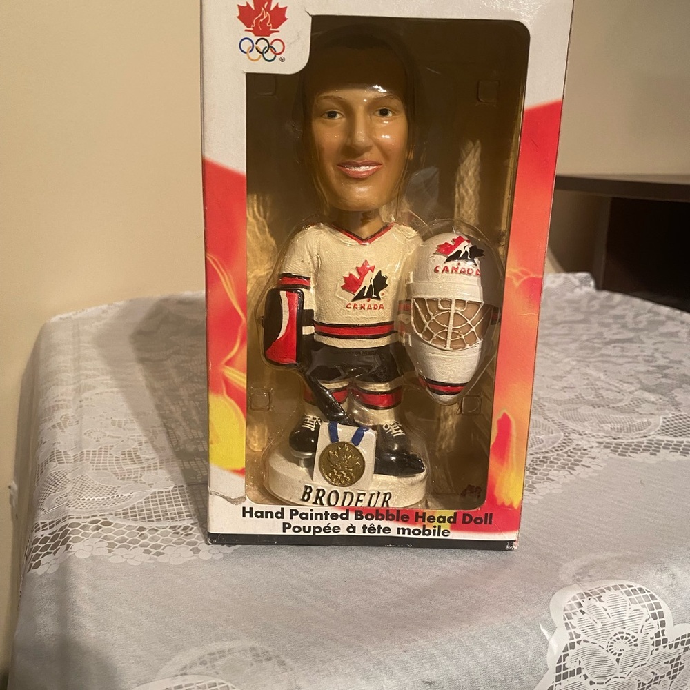 Martin Brodeur 2002 Team Canada Bobblehead
